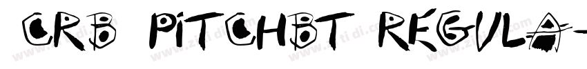 0CRB10PitchBT Regula字体转换